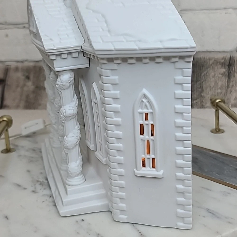 Department 56 Vtg Holiday Winter Silhouette Porcelain 